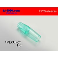 2-tine  Round Bullet Terminal  terminal   female  Sleeve /F2YG-sleeves