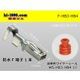 Photo1: HB3/HB4  female  terminal + With wire seal /F-HB3-HB4 (1)