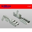 Photo2: 187 Type  No lock  female  terminal - With sleeve /F187 (2)