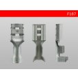 Photo3: 187 Type  No lock  female  terminal - With sleeve /F187 (3)