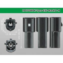 Photo3: ●[TE] 070 Type ECONOSEAL J Series (Markll) waterproofing 1 pole M connector (No terminals) /1P070WP-Tyco-EsJ-Mark2-M-tr