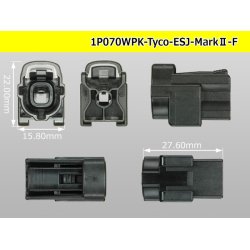 Photo3: ●[TE] 070 Type ECONOSEAL J Series (Markll) waterproofing 1 pole F connector (No terminals) /1P070WP-Tyco-EsJ-Mark2-F-tr