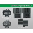 Photo3: ●[TE] 070 Type ECONOSEAL J Series (Markll) waterproofing 10 pole M connector (No terminals) /10P070WP-Tyco-EsJ-Mark2-M-tr (3)