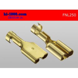 Photo2: 250 Type  No lock F terminal   only  ( No sleeve )/FNL250-sr