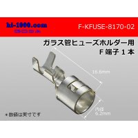 管 Fuse holder  F terminal 0.5-1.25sq/F-KFUSE-8170-02