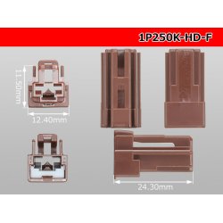 Photo3: ●[sumitomo] 250 type HD series F connector (no terminals) /1P250-HD-F-tr