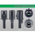 Photo3: ●[furukawa] (former Mitsubishi) NMWP series 1 pole waterproofing M connector（no terminals）/1P090WP-SJD-NMWP-M-tr (3)
