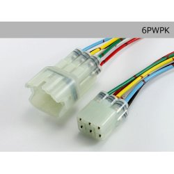 Photo3: ●[sumitomo] HM waterproofing series 6 pole connector with electric wire/6PWPK
