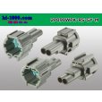 Photo2: ●[sumitomo] 090 type RS waterproofing series 2 pole M connector [gray] (no terminals)/2P090WP-RS-GY-M-tr (2)