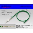 Photo1: ●090 Type  [SWS] HM/MT series  Non waterproof M Terminal -CAVS0.5 [color Green]  With electric wire /M090-CAVS05GRE (1)