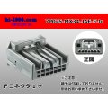 025 Tab Size 7-Pole Unsealed Female Connector – JAE MX34 Series（No Terminals）