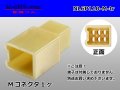 ●[yazaki] 110 type 6 pole (no lock) M connector(no terminals) /NL6P110-M-tr