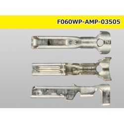 Photo3: ●[AMP] 060 Type waterproofing SRS1.5 waterproofing super seal F Terminal (with a small size green wire seal) /F060WP-AMP-03505