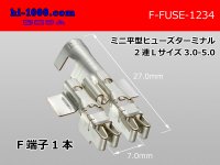 Mini flat type  Type fuse Terminal   Duplicate   L size AVS3.0-5.0