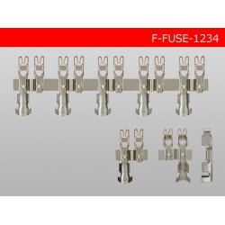 Photo3: Mini flat type  Type fuse Terminal   Duplicate   L size AVS3.0-5.0