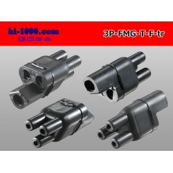 Photo1: Bullet Terminal 形 Terminal   Triode cylinder F connector - Triangle only  (No terminal)