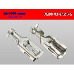 Photo2:  [AMP]  250 Type  Positive lock connector  Mark2  F Terminal /F250-TE-0454-2