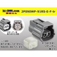 Photo1: ●[sumitomo] 090 type RS waterproofing series 2 pole "E type" F connector (no terminals) /2P090WP-91RS-E-F-tr (1)