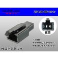 Photo1: ●[sumitomo] 110 type 2 pole M connector[black] (no terminals) /2P110-BK-M-tr (1)