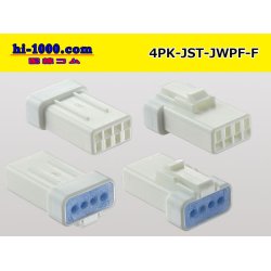 Photo2: ●[JST] JWPF waterproofing 4 pole F connector (no terminals) /4P-JST-JWPF-F-tr