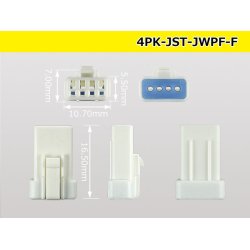 Photo3: ●[JST] JWPF waterproofing 4 pole F connector (no terminals) /4P-JST-JWPF-F-tr