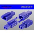 Photo2: ●[sumitomo] 110 type 2 pole M connector[blue] (no terminals) /2P110-BL-M-tr (2)