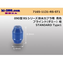 Photo1: RS /waterproofing/  series 090 Type  blind( Dummy plug )- [color Blue] /7165-1131-91-st1