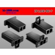 Photo2: ●[sumitomo] 110 type 2 pole F connector[black] (no terminals) /2P110-BK-F-tr (2)
