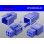 Photo2: ●[sumitomo] 110 type 6 pole M connector[blue] (no terminals) /6P110-BL-M-tr  (2)