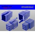 Photo2: ●[sumitomo] 110 type 9 pole M connector[blue] (no terminals) /9P110-BL-M-tr (2)