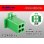 Photo1: ●[sumitomo] 110 type 4 pole F connector[green] (no terminals) /4P110-GRE-F-tr (1)