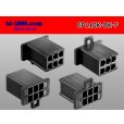 Photo2: ●[sumitomo] 110 type 6 pole F connector[black] (no terminals) /6P110-BK-F-tr (2)