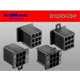 Photo2: ●[sumitomo] 110 type 9 pole F connector[black] (no terminals) /9P110-BK-F-tr (2)
