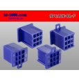 Photo2: ●[sumitomo] 110 type 9 pole F connector[blue] (no terminals) /9P110-BL-F-tr (2)