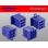 Photo2: ●[sumitomo] 110 type 9 pole F connector[blue] (no terminals) /9P110-BL-F-tr (2)