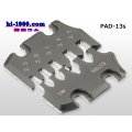 [ENGINEER]  Precision crimping pliers  Exchange Dice for PAD 　2.5-3.7mm /PAD-13S