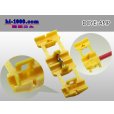 Photo2: Connection clip ( [color Yellow] ) [ [AMP] ]  Electro tap ( Electric cable   OD 5mm )/DCYE- [AMP] (2)
