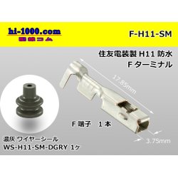 Photo1: [SWS] H11 connector   terminal ( With wire seal )/F-H11-SM