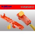 Photo3: ●[JST] The SQS series 2 pole connector [orange] for the air bag (C type) (no terminal)/2P-SQS-JST-F-tr (3)