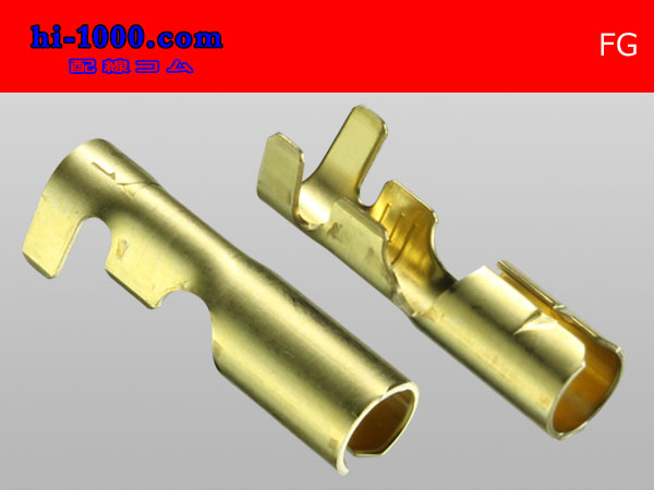 Round Bullet Terminal [color Gold] female terminal only - female No ...