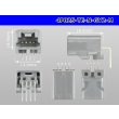 Photo3: ●[TE]025 type series 4 pole M connector [gray] (Terminal integrated - Angle pin header type)/4P025-TE-N-GY2-M (3)