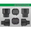 Photo3: ●[sumitomo] 090 type HW waterproofing series 10 pole M connector [gray]（no terminals）/10P090WP-HW-T-M-tr (3)