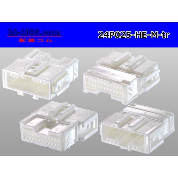 Photo2: ●[sumitomo] 025 type HE series 24 pole M connector (no terminals) /24P025-HE-M-tr (2)