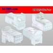 Photo2: ●[TE] 025 type series 8 pole F connector[white] (no terminals)/8P025-TE-F-tr (2)