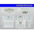 Photo3: ●[TE] 025 type series 24 pole M connector[white] (no terminals)/24P025-TE-TH-M-tr (3)