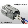 Photo4: ●[sumitomo] 090 type DL waterproofing series 2 pole F connector (no terminals) /2P090WP-DL-F-tr (4)