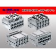 Photo2: ●[TE]040 type 16 pole multi-lock F connector [gray] (no terminals)/16P040-ECML-AMP-GY-F-tr (2)