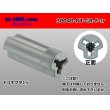 Photo1: ●[nippon tanshi]040 type N38 series 3 pole F connector [gray] (no terminals) /3P040-NT-GR-F-tr  (1)