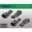 Photo2: ●[TE]060 type SRS1.5 super seal waterproofing 2 pole M connector(no terminals) /2P060WP-AMP-M-tr (2)