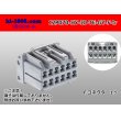 Photo1: ●[TE]070 type 12 pole HY-IO F connector [gray] (no terminals)/12P070-HY-IO-TE-GY-F-tr (1)